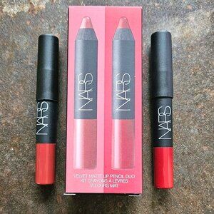 Nars DOLCE VITA/CRUELLA Matte Lip Pencil Duo .06 oz each NIB!